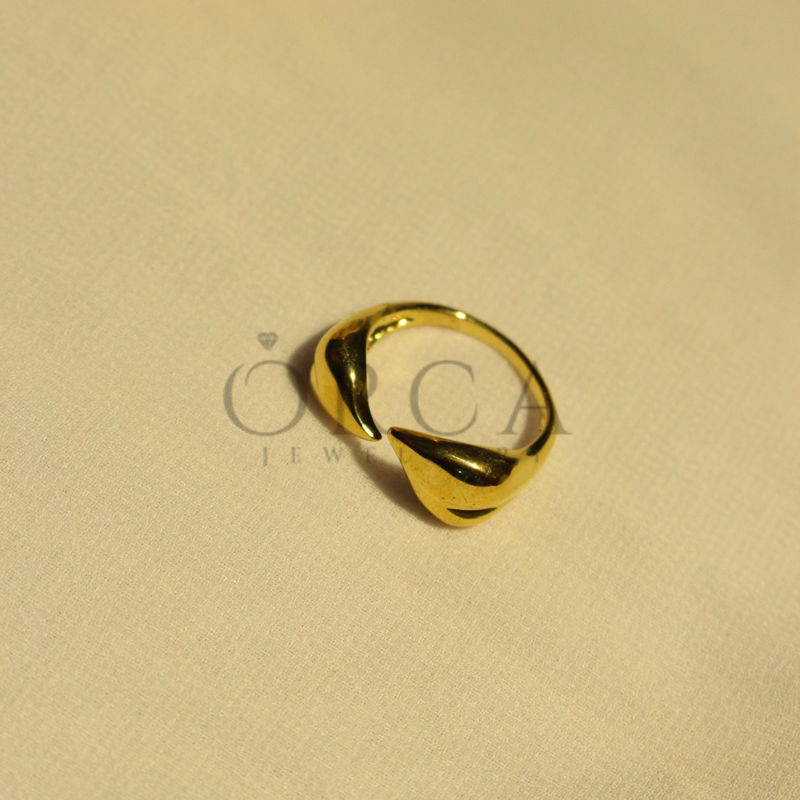 GOLD PLATED ADJUSTABLE RING