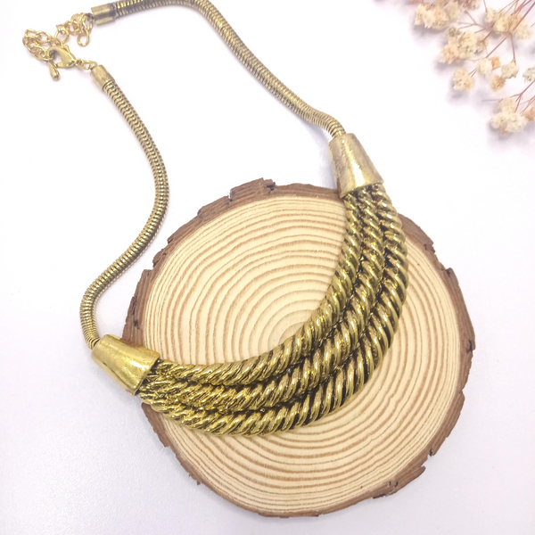 Buy Brown Gold Choker Necklace for Women Online in Pakistan